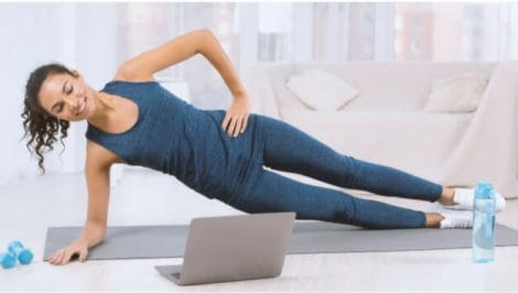 exercise to reduce belly fat for female at home 4 5
