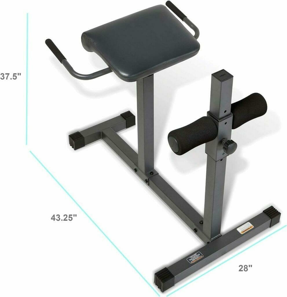Marcy Adjustable Hyper Extension Bench review