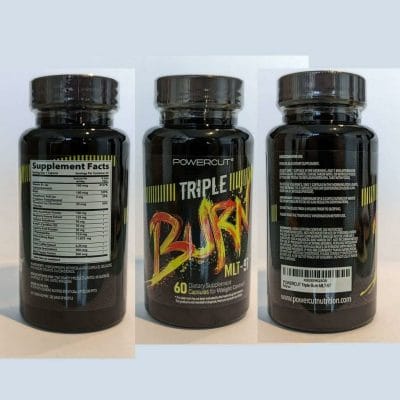 powercut Triple Burn MLT-97 Weight Loss Fat Burner Diet Pills for Women  Men - Appetite Suppressant - 60 Capsules