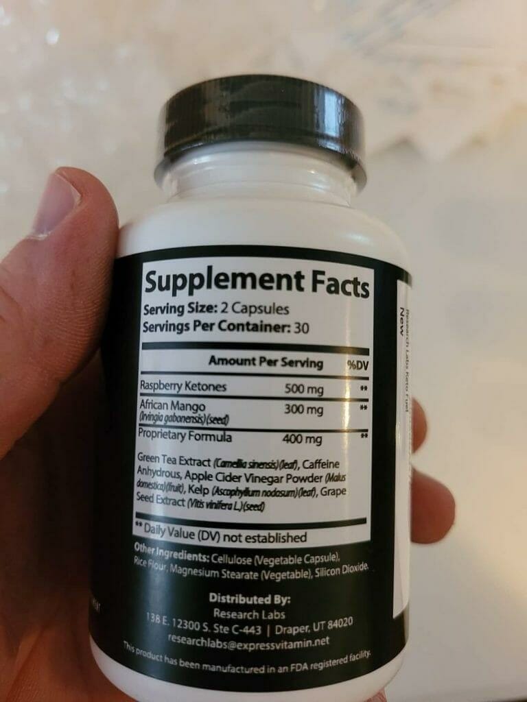 Research Labs Keto Diet Pills Supplement Review