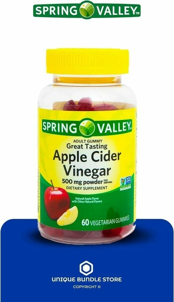 Spring Valley, Apple Cider Vinegar Gummies Non GMO Dietary Supplement Review