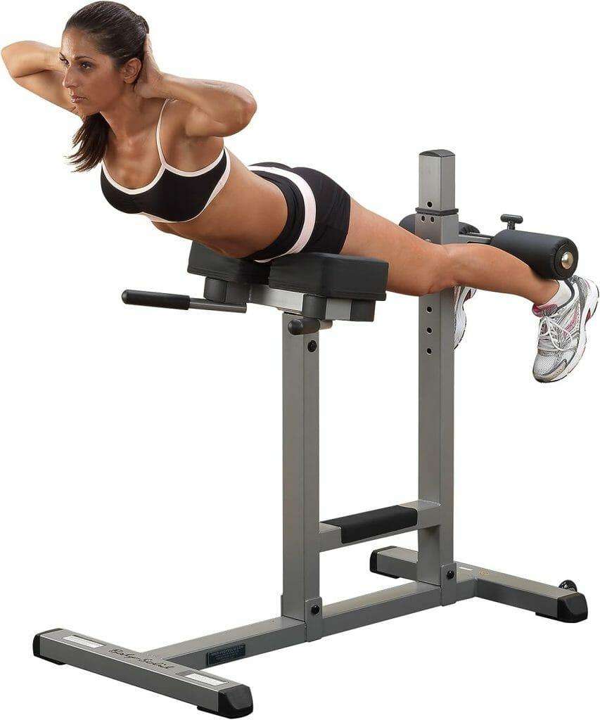 Body-Solid GRCH322 Roman Chair for Abdominal and Core Training, Home and Commercial Gym