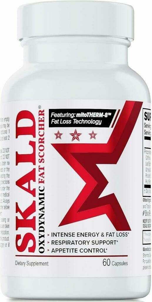 SKALD Thermogenic Fat Burner - Weight Loss Pills, Appetite Suppressant, Mood  Energy Booster with Respiratory Support - Premium Fat Burning Green Tea Extract, Juniper Berry Extract  More – 60 caps