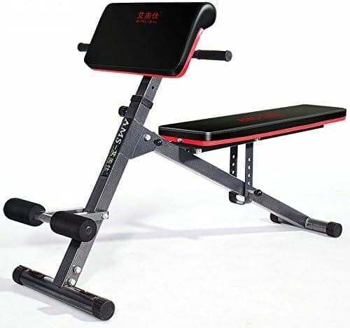 Amazon.com : Aimeishi Foldable Roman Chair with Decline Bench, Household Adjustable Health Abdominal Fitness Bench, Mutifunctional Fitness Abdominal Exercise Bench (Black) : Sports  Outdoors